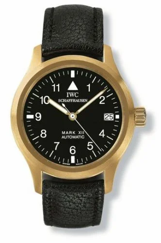 IWC Pilot's Watch Mark XII Yellow Gold / Black / Strap IW3241-03 (IW324103)